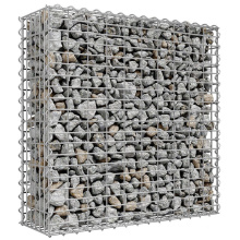 100/30/70cm galvanized galfan powder coating steel mesh cage yard landscaping gabion basket wall